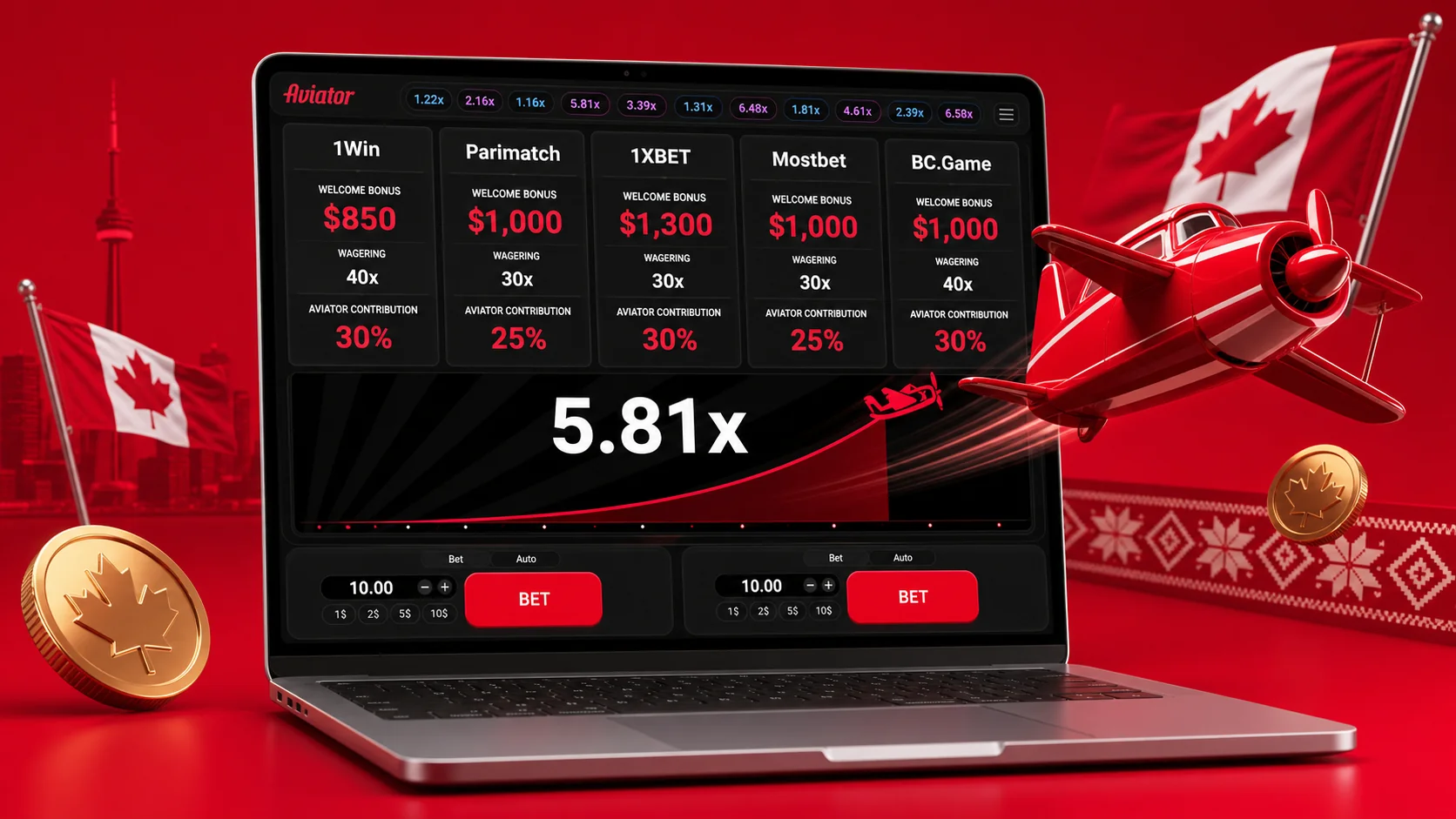 Promo code entry field on a casino deposit form with BETWAY250 typed in, alongside the bonus terms panel showing wagering and max bet rules
